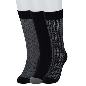 Men's Sonoma Goods For Life® 3-pack Patterned Dress Socks