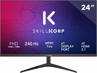 Ecran PC Gamer SKILLKORP SKP M24 Plat 24'' IPS 2026 240 Hz