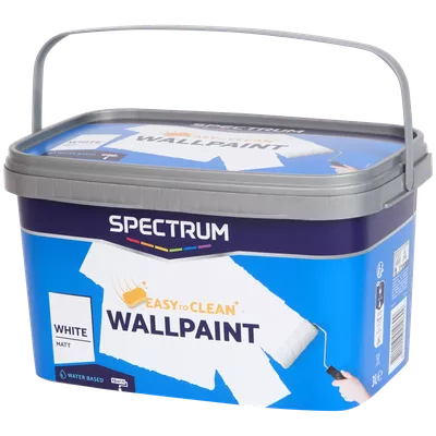 Barva na stěnu Spectrum Matná bílá