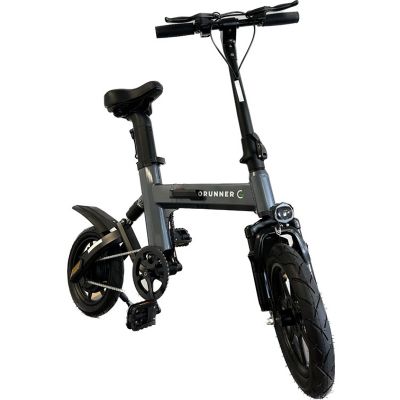 Gorunner, El-cykel, Mini 2.0, koksgrå