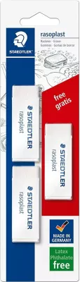 Staedtler, Viskelæder, Rastoplast, 3 stk.