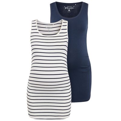 2 Damen Umstands-Tops