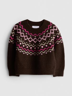 1-9 años | Jersey con diseño de grecas alpinas