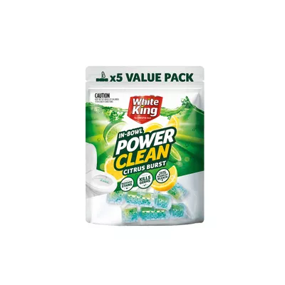 White King Cage Power Clean Citrus 5pk