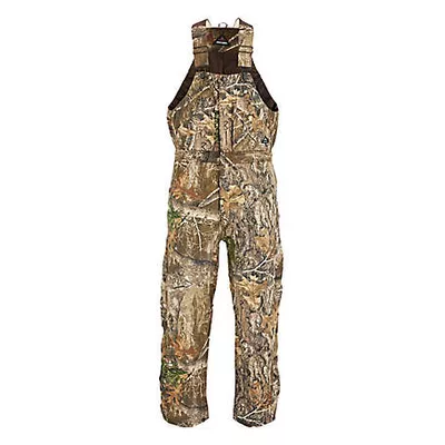 Ridgecut Men's Water-Repellent Insulated Camo Bib Overalls