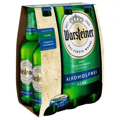 Warsteiner Herb alkoholfrei 6x0,33l