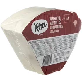 Xtra suodatinpussi 1x4 valkoinen 200 kpl
