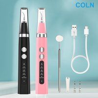 COLN Electric Sonic Tooth Cleaner To Remove Plaque Stains Tartar Home Teeth Whitening Machine Tooth Ultrasonic Vibrating Cleaner