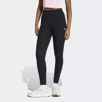 ADIDAS ADIDAS Leggings Damen Baumwolle - schwarz