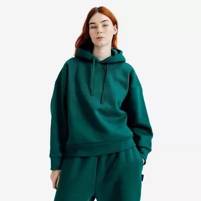 DECATHLON Hoodie Damen - Elementals grün