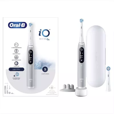 ORAL-B - Spazzolino elettrico ricaricabile IO 6S-Grigio