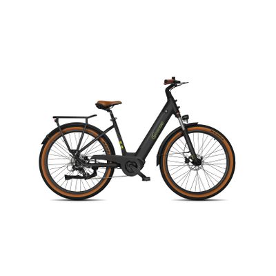 SachsenRAD E-SUV CityBike C5 (S5G Classic) Centro mit Diebstahlsicherung schwarz