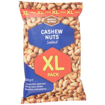 Kešu ořechy Snacks of the World Solené