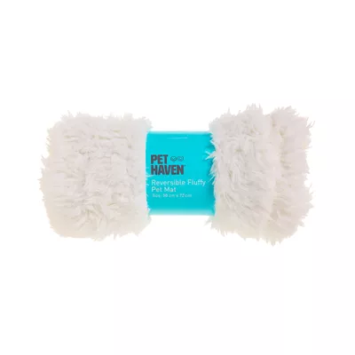 Reversible Fluffy Pet Mat 50x72cm