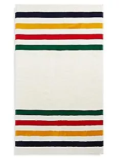 Multistripe Classic Beach Towel