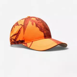 SOLOGNAC Cappellino caccia 500 arancione mimetico