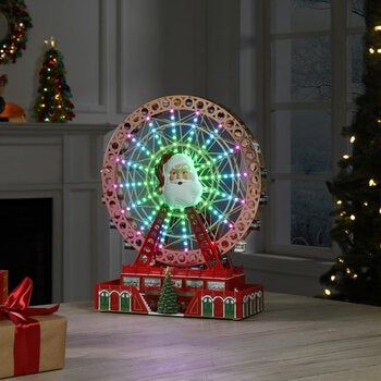 Mr Christmas RGB Santa Ferris Wheel