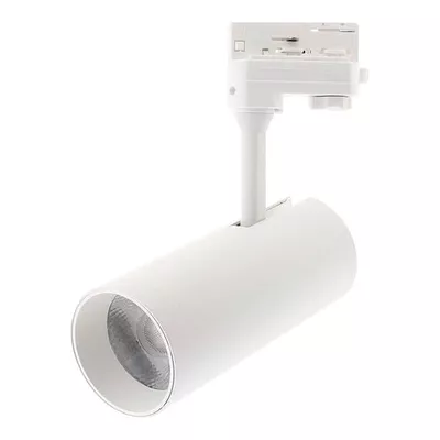 FOCO DE CARRIL LED TRIFÁSICO 30W BLANCO