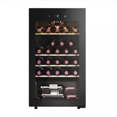 HAIER - Cantinetta HWS34GGH1 Classe G 34 bottiglie-Nero