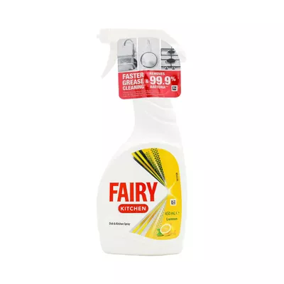 Fairy Dish & Kitchen Spray Lemon 450mL