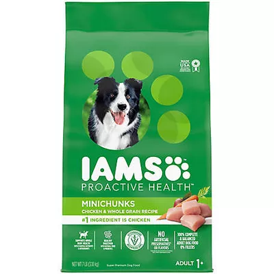 Iams ProActive Health MiniChunks Adult Chicken and Whole Grain Recipe Dry Dog Food