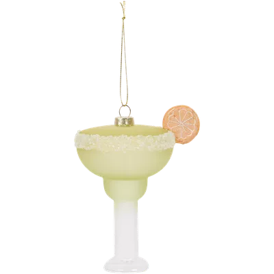 Závěsná ozdoba koktejlová sklenička