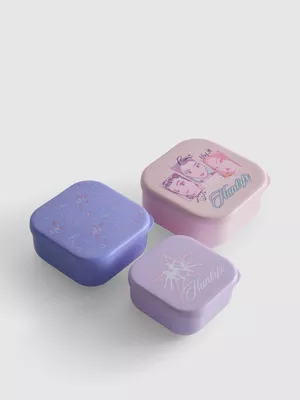 Pack de 3 fiambreras de Las guerreras K-Pop