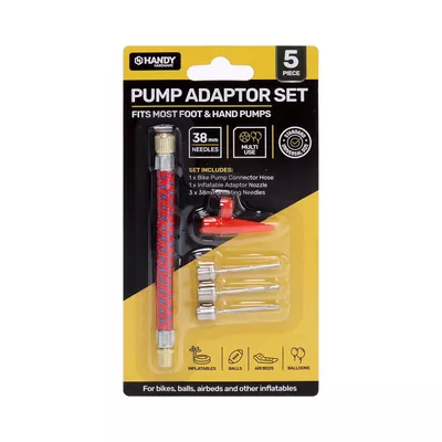 Pump Adaptor Inflating Needle Set 5pce