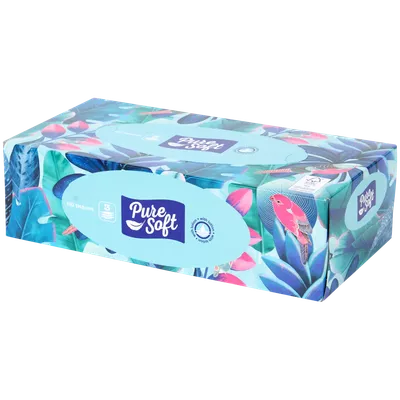 Papírové kapesníky v krabičce Pure Soft