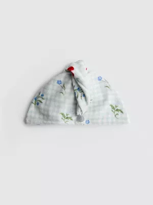 Toalla estampada para envolver el cabello