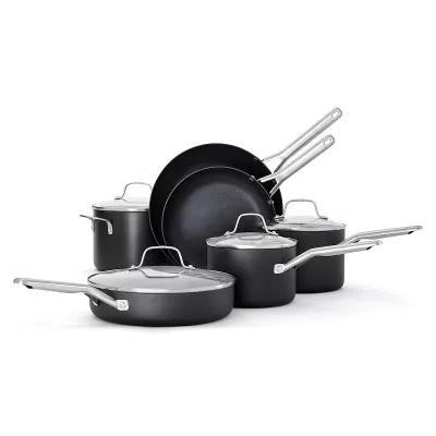 Calphalon® Hard-Anodized Aluminum Nonstick 10 pc Cookware Set