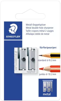 Staedtler, Blyantspidser, 2 huller