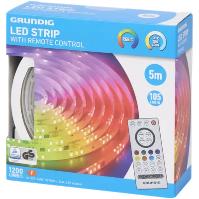 LED pásek s dálkovým ovládáním Grundig