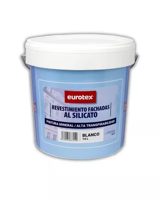REVESTIMIENTO FACHADA AL SILICATO 14L BLANCO