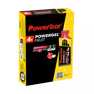 POWERBAR Energy Gel Power Gel Rote Früchte 4 × 41 g