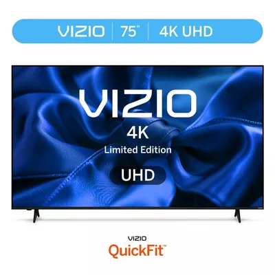 VIZIO 75” Class 4K UHD LED HDR Smart TV (New) V4K75S-0804