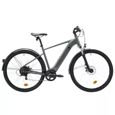 ROCKRIDER E-Bike SUV Trekkingrad 28 Zoll E-ACTV 100 HF anthrazitgrau