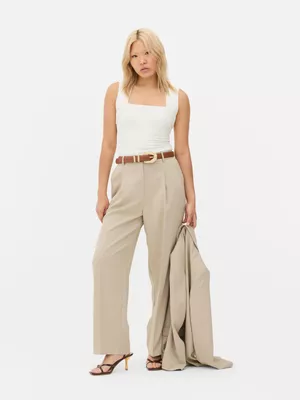 Pantalón largo Lila de pernera recta