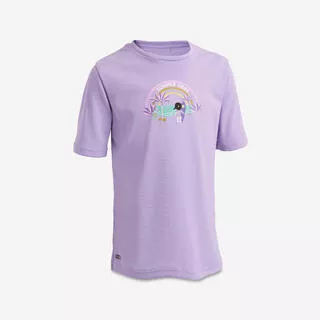 OLAIAN Maglia anti-UV surf bambino 100 lilla