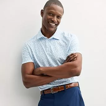 Men's FLX Printed Golf Polo