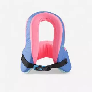 NABAIJI Gilet piscina bambini SWIMVEST+ rosa-azzurro