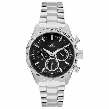 JAG Alain Black Dial Stainless Steel Chronograph Men's Watch J1960A