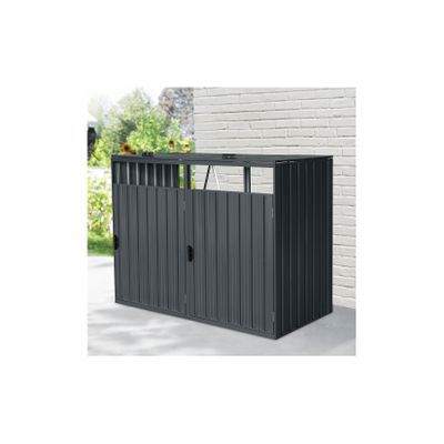 HOME DELUXE Mülltonnenbox eintürig CUBO - 1x 240L