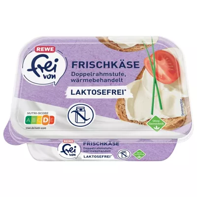 REWE frei von Frischkäse laktosefrei...