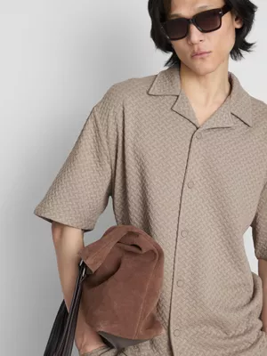 Camisa de manga larga con textura de The Edit