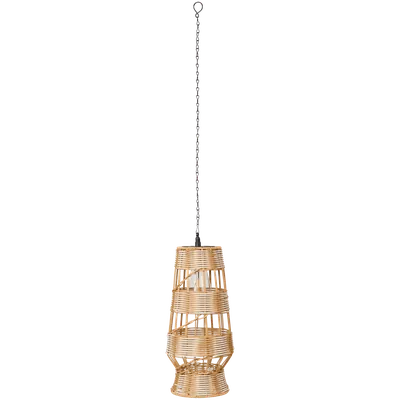 Ratanová solární lucerna