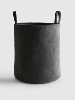 Cubo de pana plegable para la colada