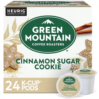 Keurig Green Mountain Coffee Roasters Cinnamon Sugar Cookie Keurig Single-Serve K-Cup Pods, Light Roast Coffee, 24 Count