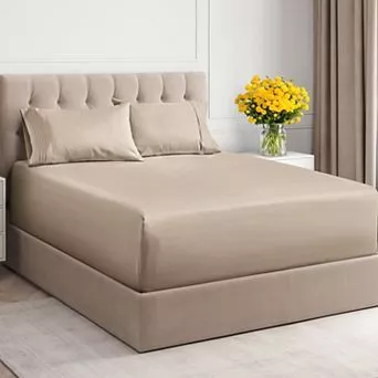 4 pc Extra Deep Pocket Microfiber Sheet Set