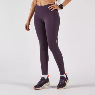 KIPRUN Leggings running RUN WARM 500 donna viola